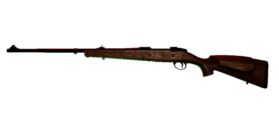 In-game Hunter 85 rifle art