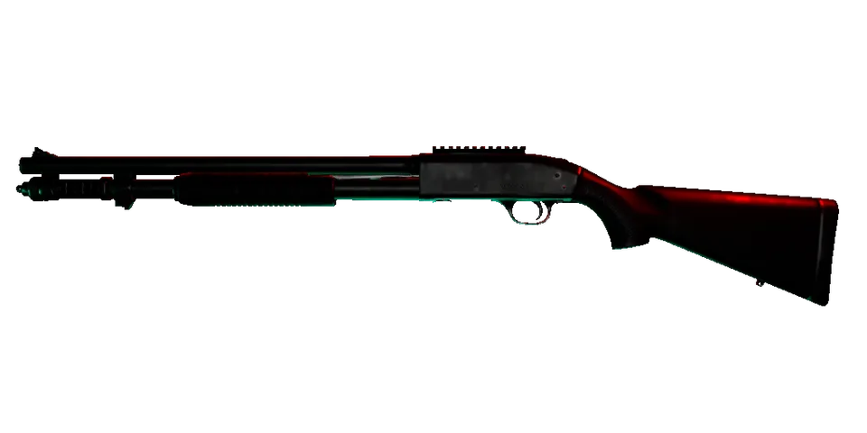 In-game 590A1 shotgun art