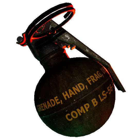 In-game throwable category art
